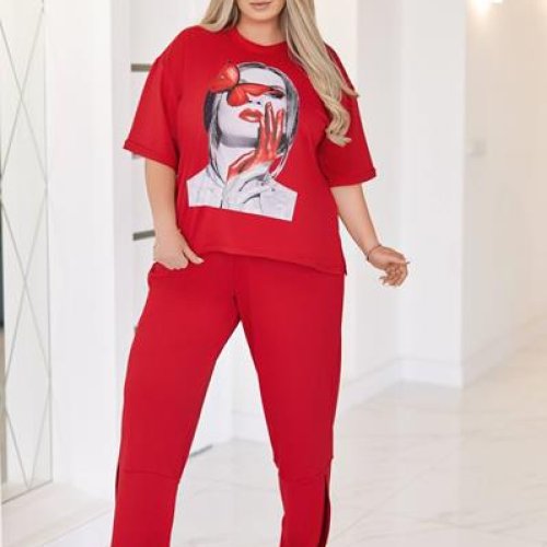 Костюм Seven Zikina (50-64) 1317 red (лето) Seven Zikina 1317 red