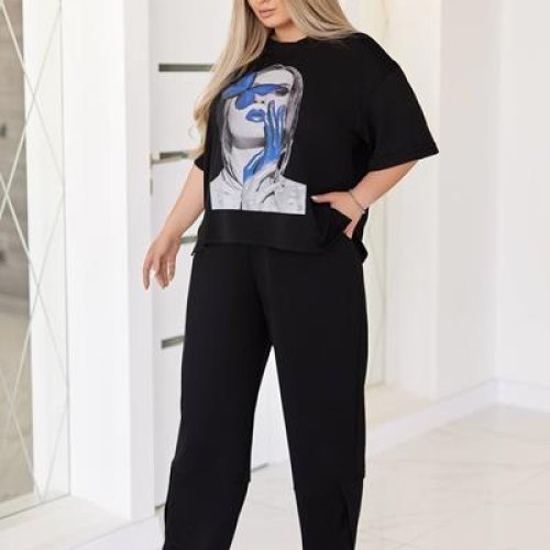 Костюм Seven Zikina (50-64) 1317 black (лето) Seven Zikina 1317 black