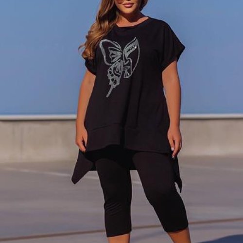 Костюм Seven Zikina (50-64) 912 black (лето) Seven Zikina 912 black