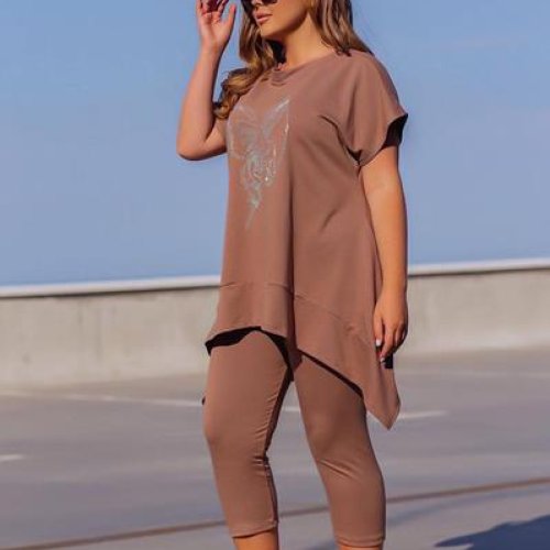 Костюм Seven Zikina (50-64) 912 brown (лето) Seven Zikina 912 brown