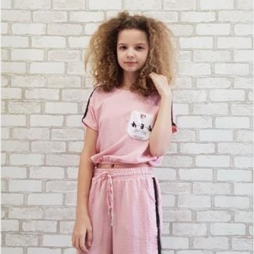 Костюм Gold Kids (134-164) 2107 pink (лето) Gold Kids 2107 pink