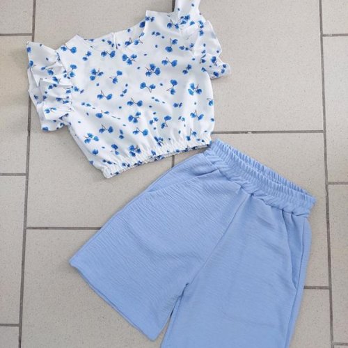 Костюм Moda school (122-140) M26 l.blue (лето) Moda school M26 l.blue