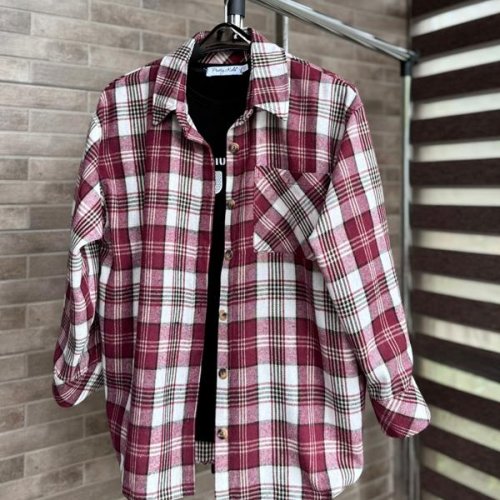 Рубашка Moda school (146-164) 0448-2 wine (деми) Moda school 0448-2 wine