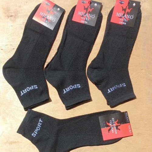 Носки Annet (41-45) HK557 black (лето) Annet HK557 black