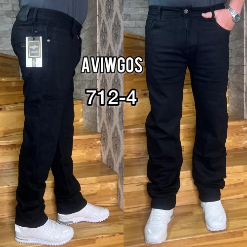 Джинсы God Baron (32-38) 712-4 blue (деми) God Baron 712-4 blue