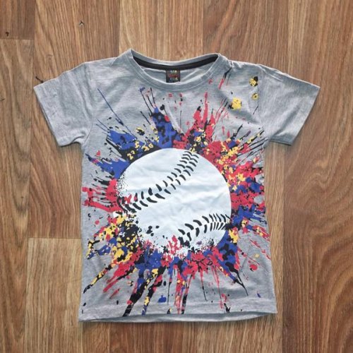 Футболка MMZ (4-12) M372 grey (лето) MMZ M372 grey