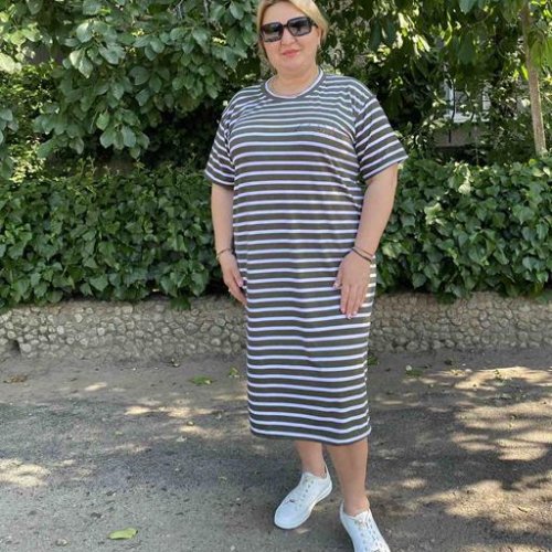 Платье BAT (46-56) 12 khaki (лето) BAT 12 khaki