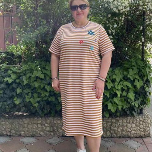 Платье BAT (46-56) 12 l.brown (лето) BAT 12 l.brown