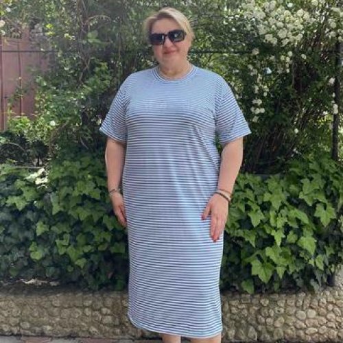 Платье BAT (46-56) 12 l.grey (лето) BAT 12 l.grey