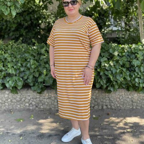 Платье BAT (46-56) 12 orange (лето) BAT 12 orange