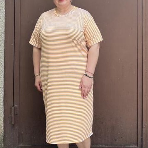 Платье BAT (46-56) 12 yellow (лето) BAT 12 yellow