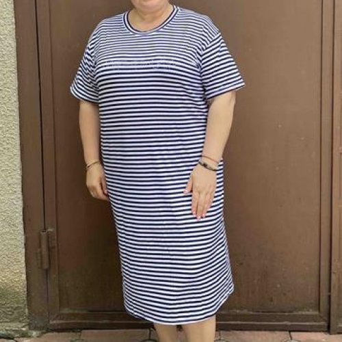 Платье BAT (46-56) 12-1 navy (лето) BAT 12-1 navy