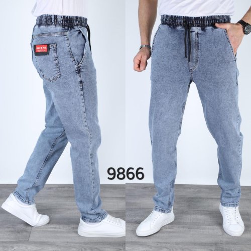 Джинсы God Baron (29-36) 9866 l.blue (деми) God Baron 9866 l.blue