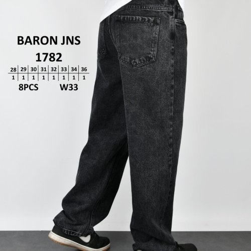 Джинсы God Baron (28-36) 1782 black (деми) God Baron 1782 black