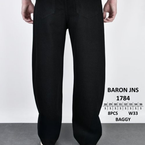 Джинсы God Baron (28-36) 1784 black (деми) God Baron 1784 black