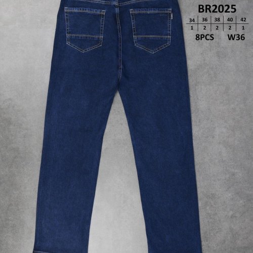 Джинсы God Baron (34-42) BR2025 blue (деми) God Baron BR2025 blue