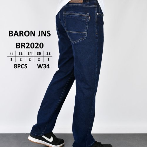 Джинсы God Baron (32-38) BR2020 blue (деми) God Baron BR2020 blue