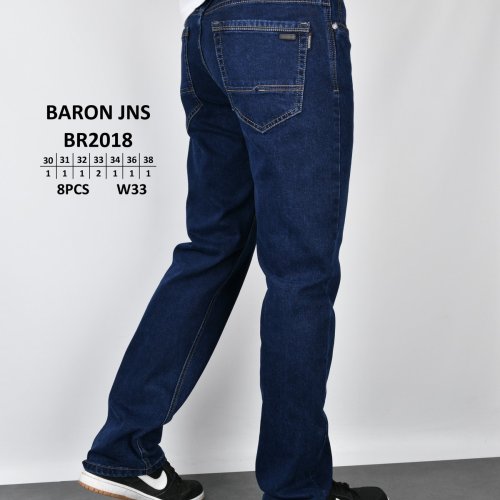 Джинсы God Baron (30-38) BR2018 blue (деми) God Baron BR2018 blue