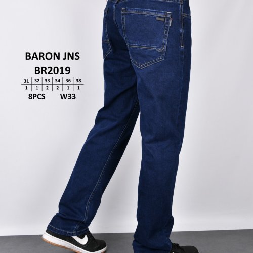 Джинсы God Baron (31-38) BR2019 blue (деми) God Baron BR2019 blue