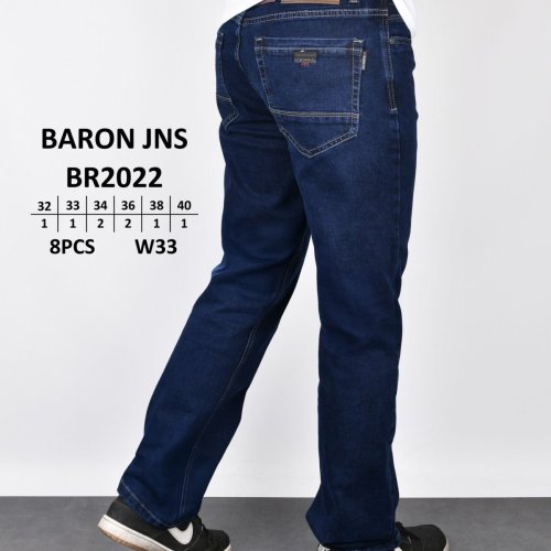 Джинсы God Baron (32-40) BR2022 blue (деми) God Baron BR2022 blue