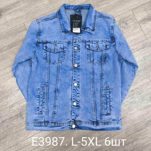 Куртка God Baron (L-5XL) E3987 l.blue (деми) God Baron E3987 l.blue