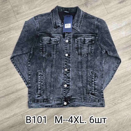 Куртка God Baron (M-4XL) B101 grey (деми) God Baron B101 grey