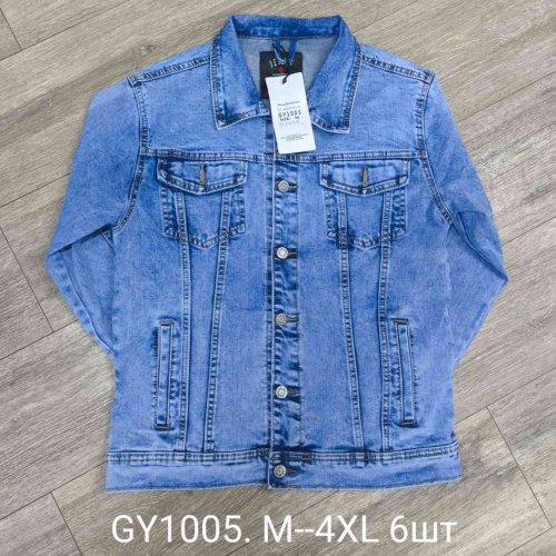 Куртка God Baron (M-4XL) GY1005 blue (деми) God Baron GY1005 blue