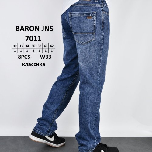 Джинсы God Baron (32-42) 7011 blue (деми) God Baron 7011 blue