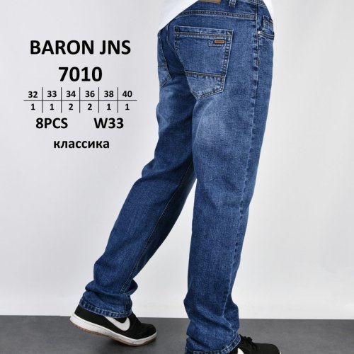 Джинсы God Baron (32-40) 7010 blue (деми) God Baron 7010 blue