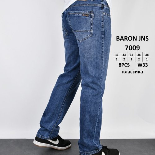 Джинсы God Baron (32-38) 7009 blue (деми) God Baron 7009 blue