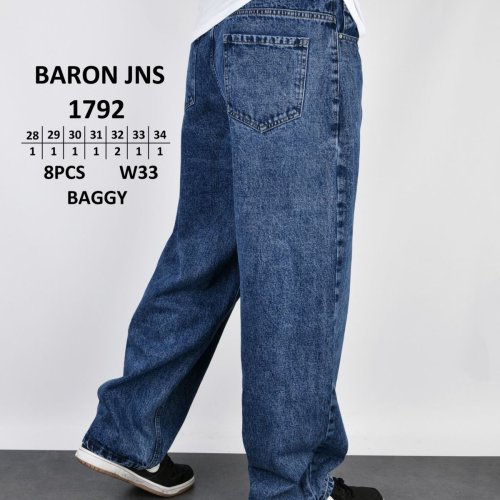 Джинсы God Baron (28-34) 1792 blue (деми) God Baron 1792 blue