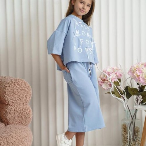 Костюм Ariamo (140-164) A99 l.blue (лето) Ariamo A99 l.blue