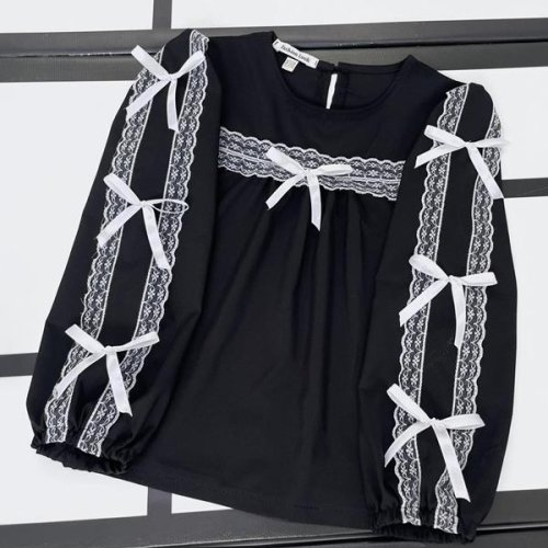 Блузка Kosmy (116-140) 407 black (деми) Kosmy 407 black