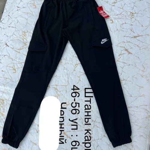 Штаны спорт Lina (46-56) L98 black  (деми) Lina L98 black 