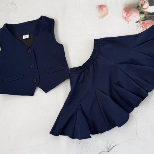 Костюм Moda school (122-152) 8549 navy (лето) Moda school 8549 navy