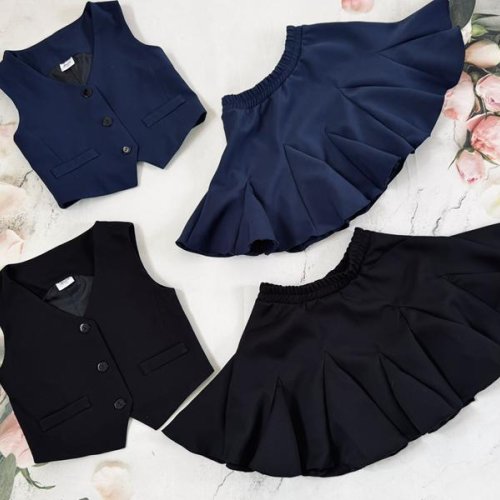 Костюм Moda school (122-152) 8549 black (лето) Moda school 8549 black