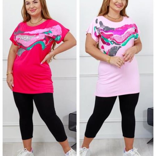 Костюм Vehuiah (2XL-3XL) 130202 l.pink (лето) Vehuiah 130202 l.pink