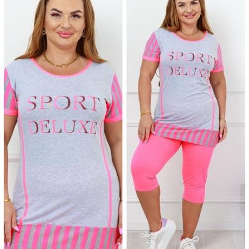 Костюм Vehuiah (2XL-4XL) VH47 pink (лето) Vehuiah VH47 pink