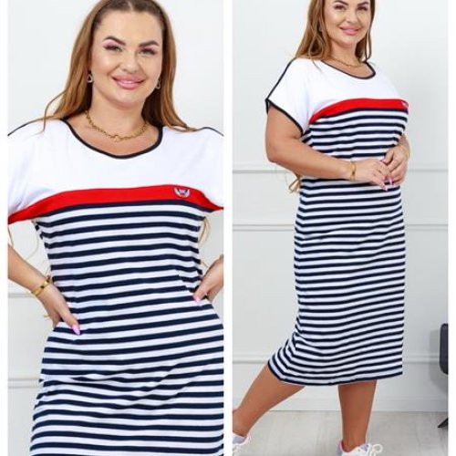 Платье Vehuiah (XL-4XL) VH48 white (лето) Vehuiah VH48 white