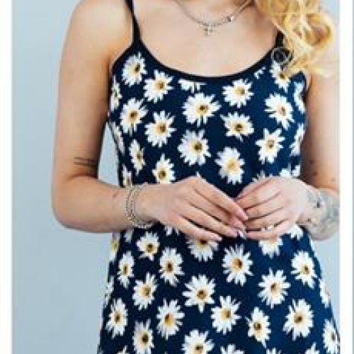 Сарафан Vehuiah (S-M) VH68 navy (лето) Vehuiah VH68 navy