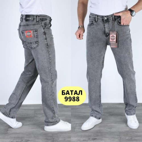 Джинсы God Baron (32-40) 9988 grey (деми) God Baron 9988 grey