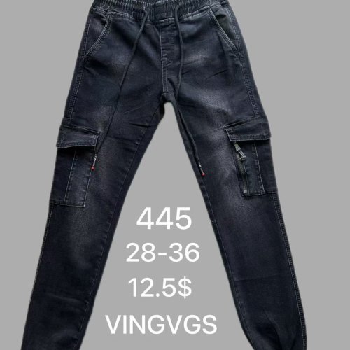 Джинсы God Baron (28-36) 445 black (деми) God Baron 445 black