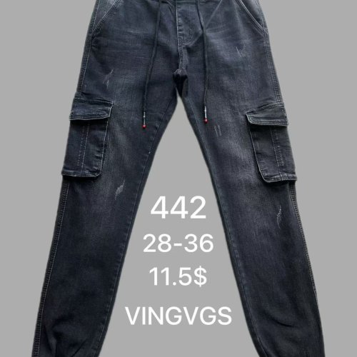 Джинсы God Baron (28-36) 442 black (деми) God Baron 442 black