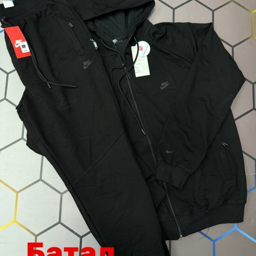 Костюм спорт Alex Clothes (2XL-6XL) 4438 black (деми) Alex Clothes 4438 black