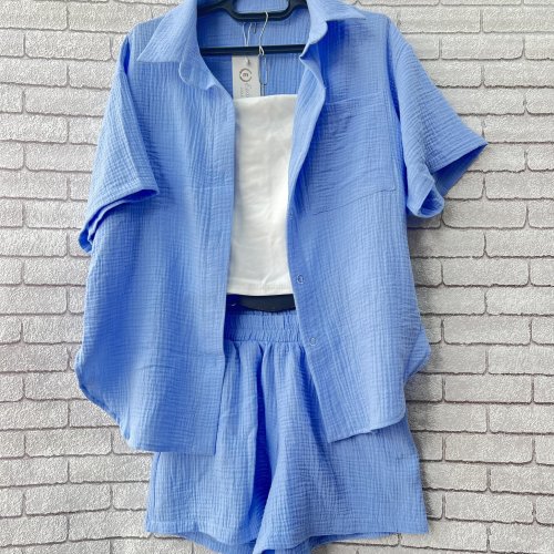 Костюм Valentina (42-50) 060 l.blue (лето) Valentina 060 l.blue