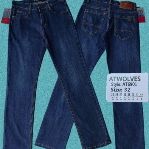 Джинсы God Baron (32-42) AT6901 blue (деми) God Baron AT6901 blue