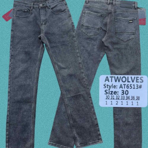 Джинсы God Baron (30-38) AT6513 blue (деми) God Baron AT6513 blue