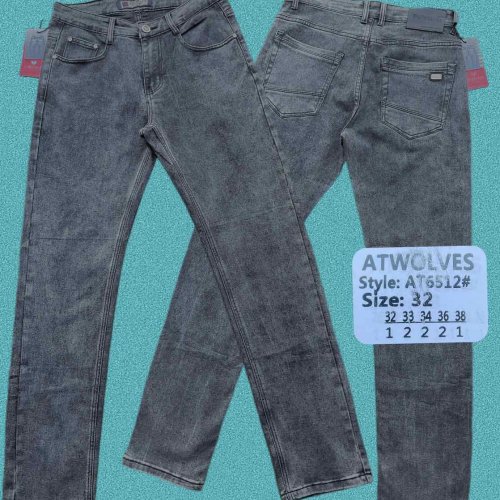 Джинсы God Baron (32-38) AT6512 blue (деми) God Baron AT6512 blue