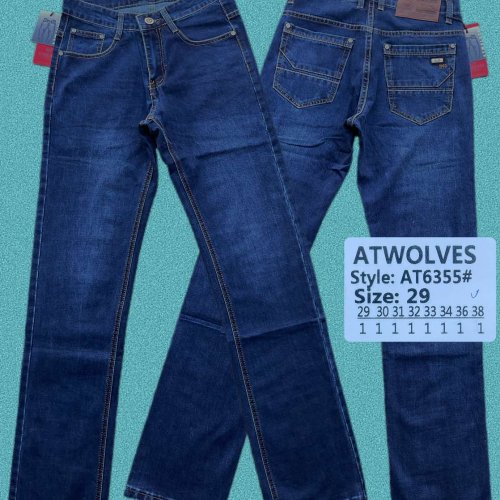 Джинсы God Baron (29-38) AT6355 blue (деми) God Baron AT6355 blue