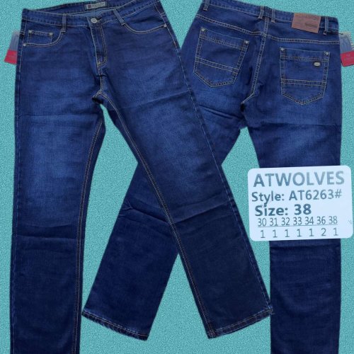 Джинсы God Baron (30-38) AT6263 blue (деми) God Baron AT6263 blue